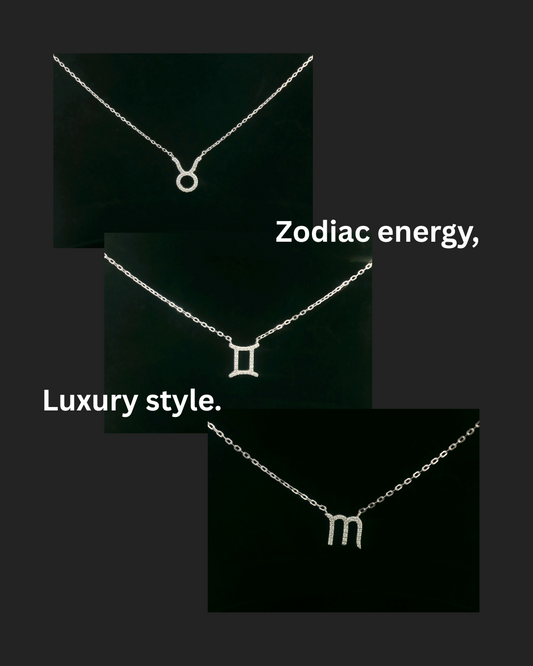 Unlock Your Cosmic Style with the 18K Gold Zodiac Necklace Collection