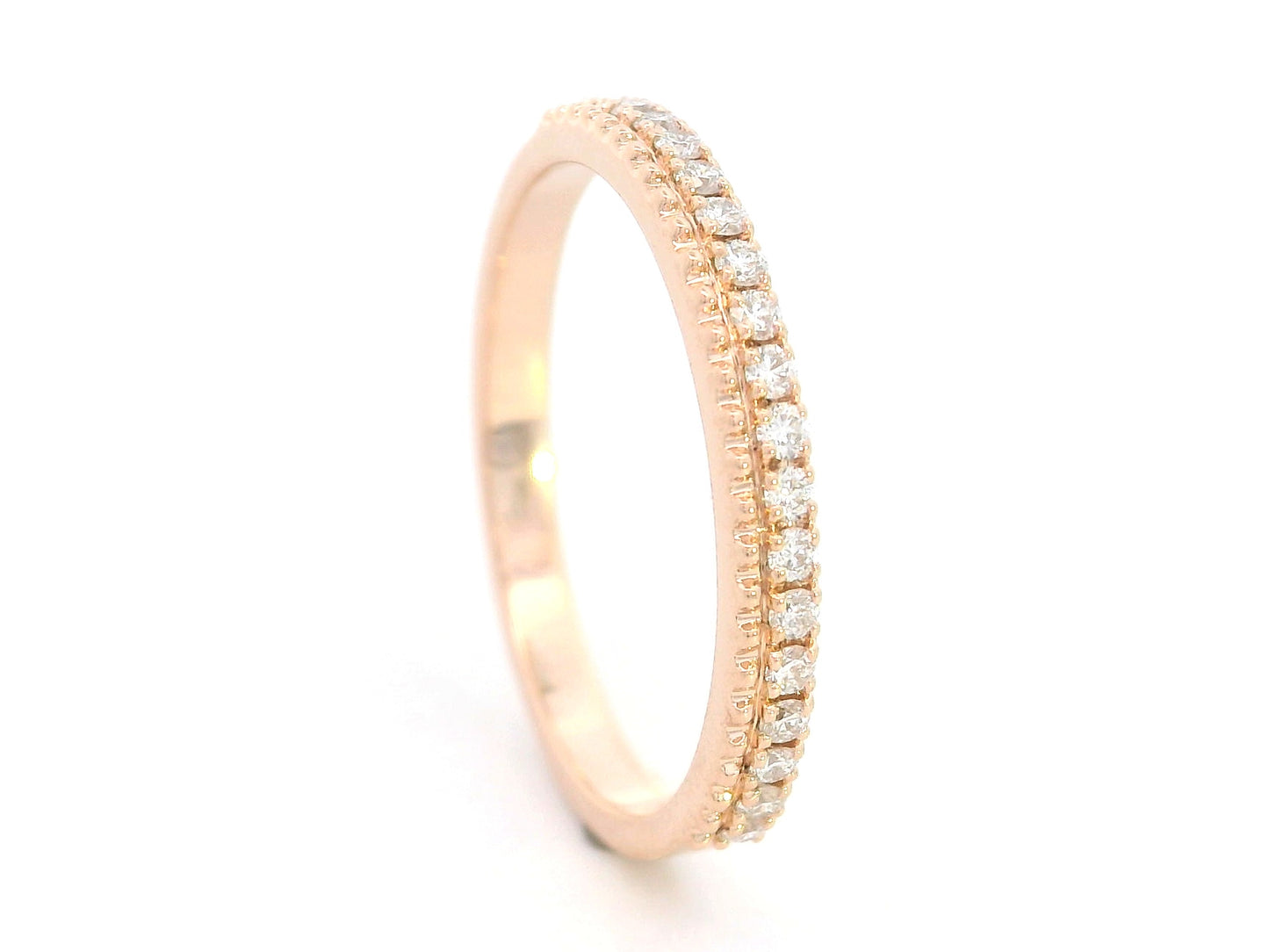 Delicate diamond band for stacking or gifting