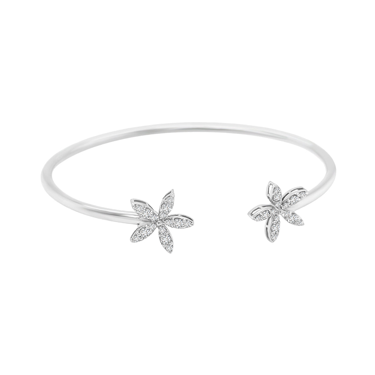 Diamond cuff sale bangle