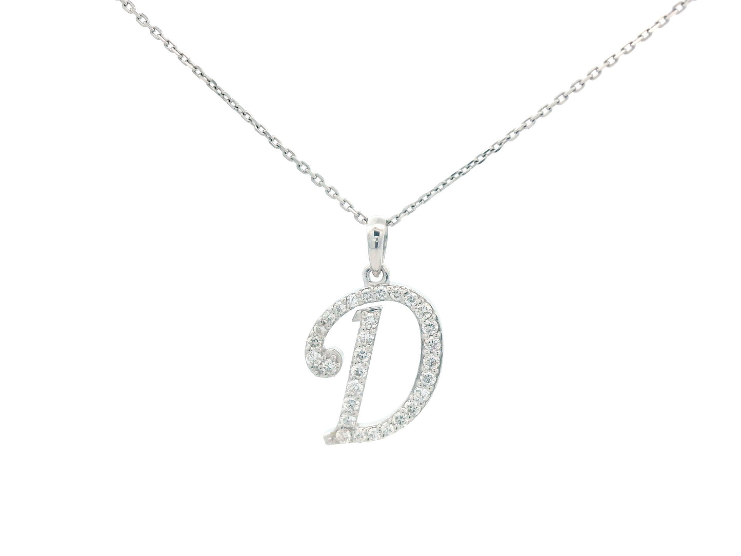 18K gold diamond initial pendant featuring 0.25 carats of brilliant diamonds, personalized letter necklace, luxury monogram jewelry gift.