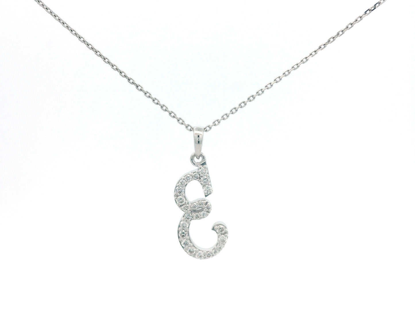 18K gold diamond initial pendant featuring 0.21 carats of brilliant diamonds, personalized letter necklace, luxury monogram jewelry gift.