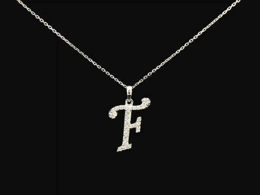 18K gold diamond initial pendant featuring 0.21 carats of brilliant diamonds, personalized letter necklace, luxury monogram jewelry gift.