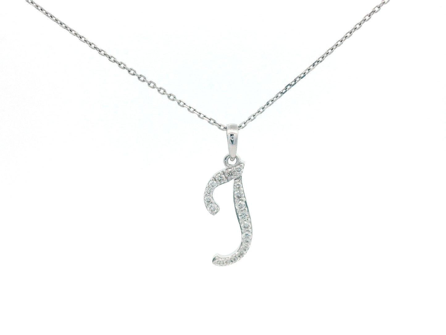 18K gold diamond initial pendant featuring 0.14 carats of brilliant diamonds, personalized letter necklace, luxury monogram jewelry gift.