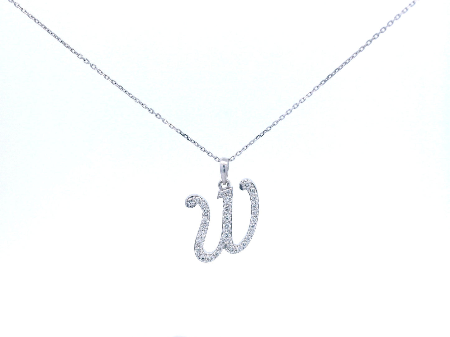 18K gold diamond initial pendant featuring 0.31 carats of brilliant diamonds, personalized letter necklace, luxury monogram jewelry gift.