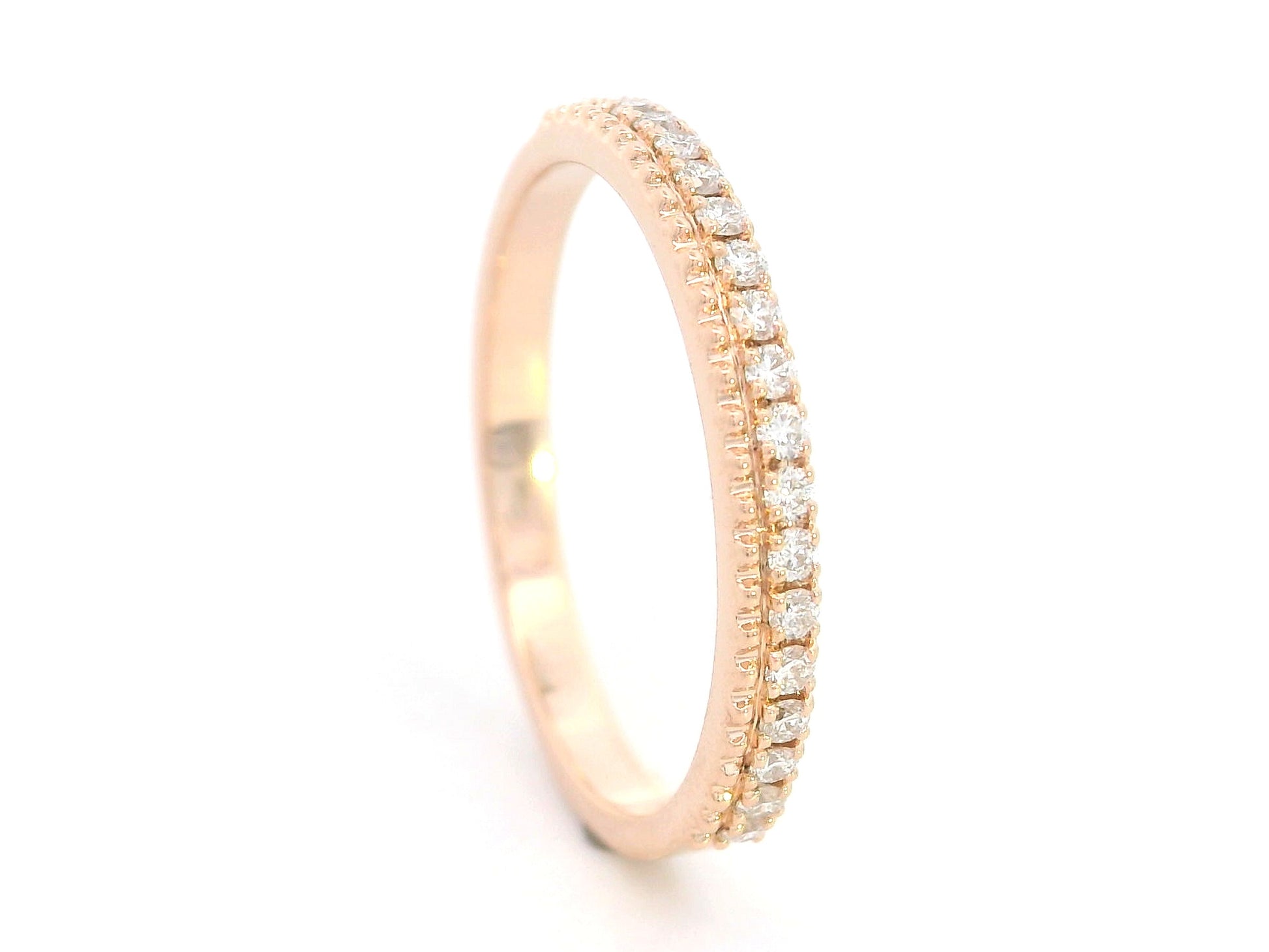 Delicate diamond band for stacking or gifting