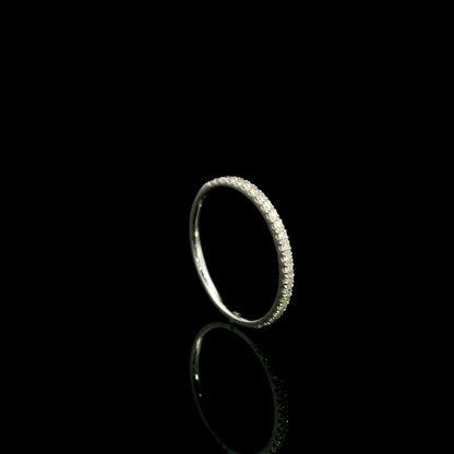 Radiant Cut Diamond Bridal Set In 18K White Gold l 1 Carat Diamond
