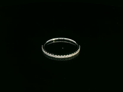 18K white gold emerald cut diamond bridal ring set with GIA certified 1.00 carat center diamond by Emirates Diamonds