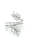 Diamond Dress Ring In 18k White Gold