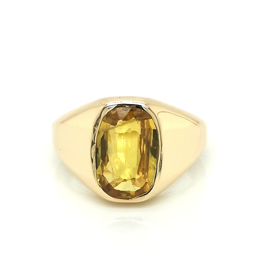 Yellow sapphire rings for on sale sale